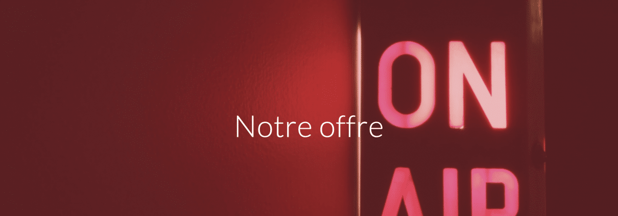 Banner Notre offre