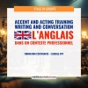 Stage – L'anglais dans un contexte professionnel - Accent And Acting Training, Writing and Conversation