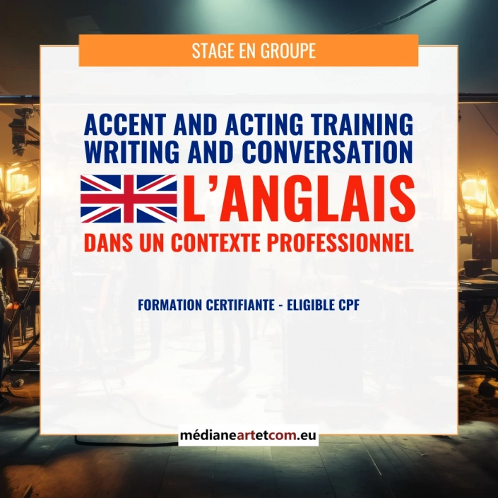 ACCENT AND ACTING TRAINING – WRITING AND CONVERSATION
