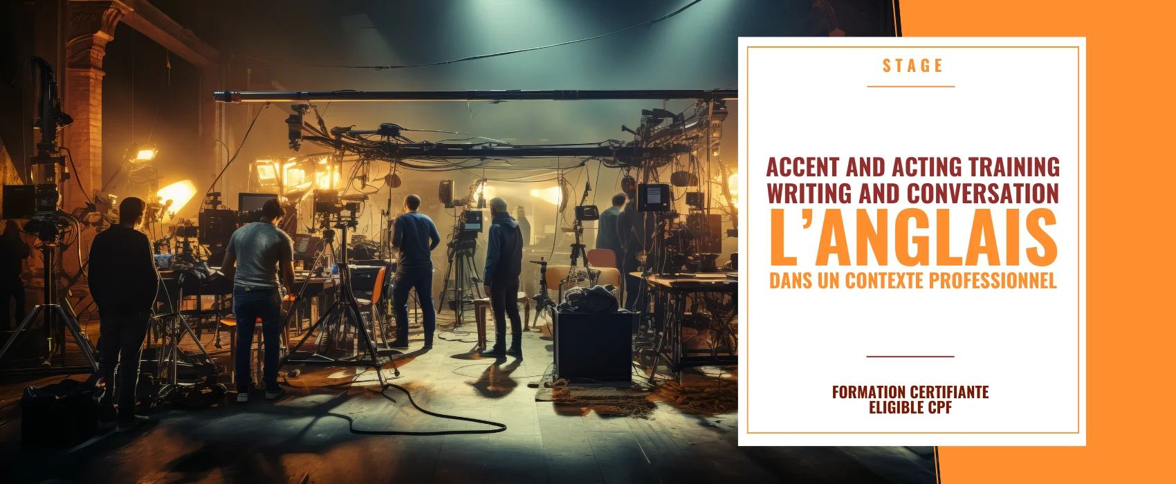 Accent And Acting Training - L'anglais dans un contexte professionnel(15)